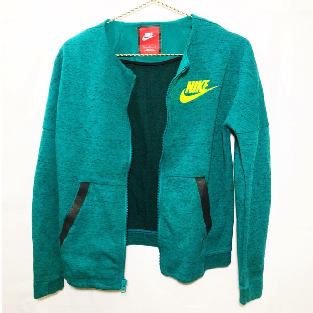 Nike Girl's Heather Tech Fleece Jacket Sz L